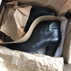 WORN ONCE- black Frye “Jennifer Bootie” in size 8!